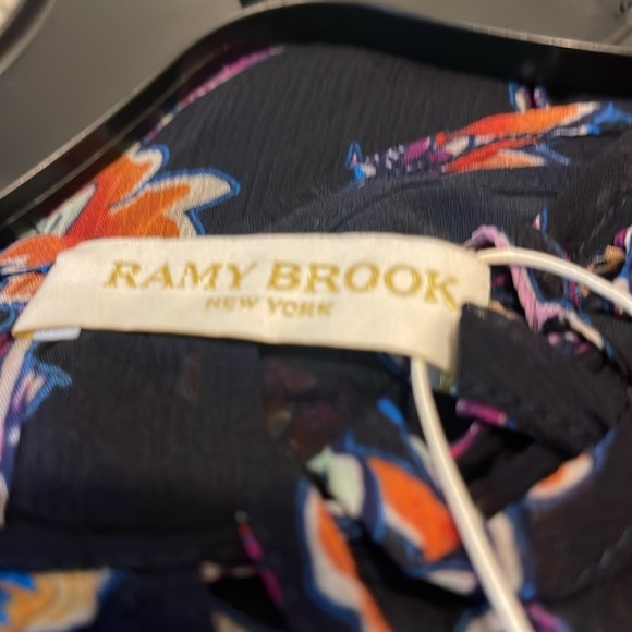 RAMY BROOK PRINTED ROSALIND FLORAL BLACK - XS - Picture 6 of 7